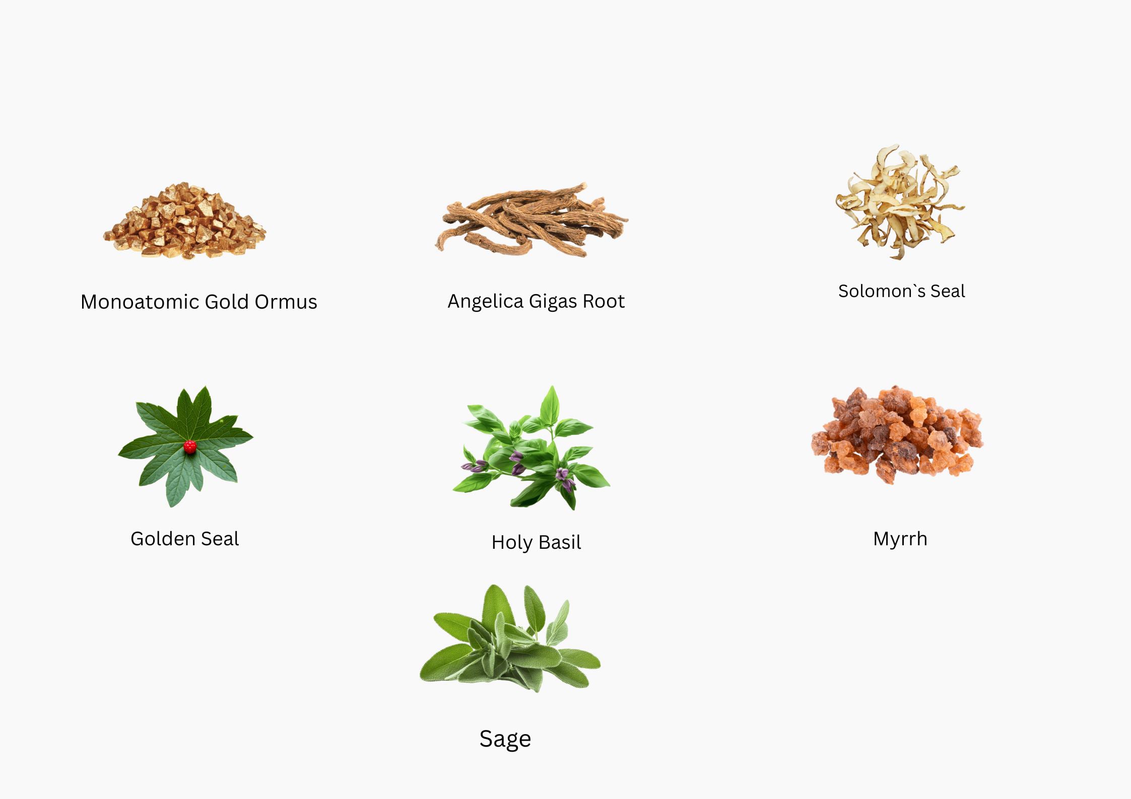 Gold align ingredients